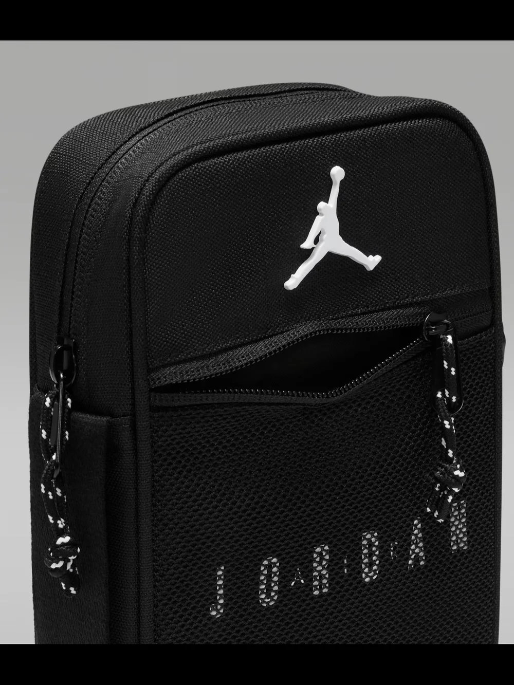 Jordan Black Mini Shoulder Bag with Jumpman Logo